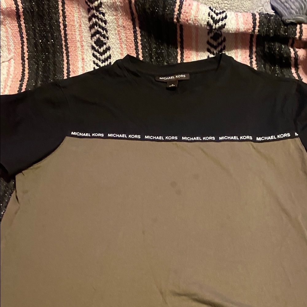 Michael Kors Black Logo Tee